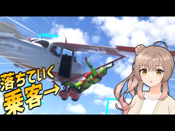 パラシュートは開かないけどスリル満点なスカイダイビングです【MSFS2024】