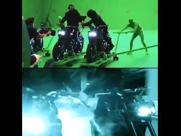 ホモと見るバイクアクションシーン撮影の舞台裏
