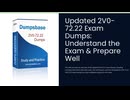 Updated 2V0-72.22 Exam Dumps - Understand the 2V0-72.22 Exam & Prepare Well