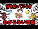 【考察】ポケモンの「もちもの」が相手に見えない理由【ポケモン解説】