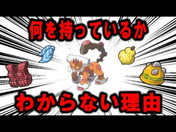 【考察】ポケモンの「もちもの」が相手に見えない理由【ポケモン解説】