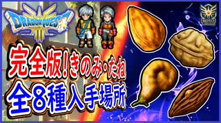 DQ3 HD-2D版 完全版！全8種「たね・きのみ」おススメ入手場所まとめ！ステータス999を目指そう！ドラクエ3リメイク 攻略【ネタバレあり】【メイルス】