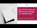 C1000-141 IBM Maximo Manage v8.x Administrator Training Questions