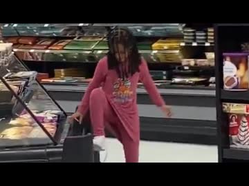 ホモと見るスーパーでキチゲ開放するメスガキ