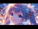 雪の髪飾り