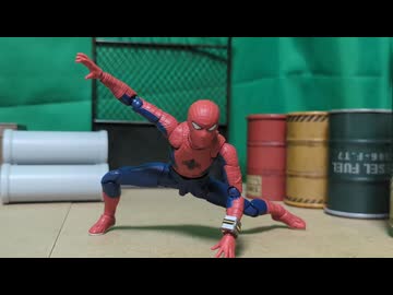【コマ撮り】地獄からの使者！スパイダーマン！！