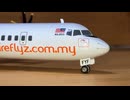Unboxing Herpa wings Fire fly ATR 72-500 9M-FYF ヘルパウイングス　ファイアフライ（航空会社）Scale:1/200