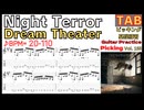 [Speed Up]Night Terror TAB / Dream Theater John Petrucci Guitar ナイトテラー ギター ジョンペトルーシ【picking Vol.155】