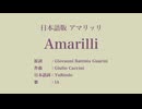 アマリッリ Amarilli 日本語訳詞 【IA】