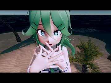 【MMD艦これ】cham式/山風【メロメロイド】