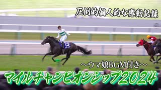 [ウマ娘BGM&実況付き]2024年マイルチャンピオンシップ現地観戦_