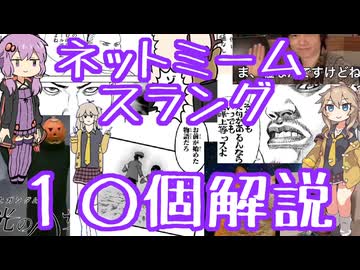 今さら人に聞けないネットのネタ解説その12【結月ゆかり×春日部つむぎ】