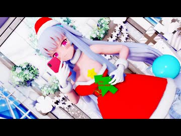 【MMD対魔忍】サンタ七瀬舞でSting【モデル配布】