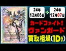 《68枚》ヴァンガ 買取相場｜12月06日～12月07日 ＜200円以上騰落＞ #ヴァンガード