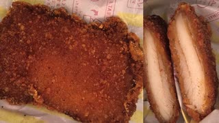 ファミリーマートの甘辛味のファミチキを食べました。 #ファミリーマート　#甘辛味　#ファミチキ