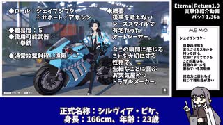 【ゆっくり解説】過労Dr.ナジャの実験体解説　No.018：シルヴィア編【エターナルリターン】