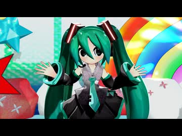 【MMD】【Ｗキャスト作品】『JUMP UP』「幻愛式ミク」さん version