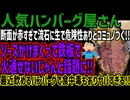 【人気ハンバーグ屋さん】断面が赤すぎて流石に生で危険性ありとコミュノつく!!ソースかけまくって鉄板で火通せないじゃんと話題に!!最近飲めるハンバーグで食中毒もありヤバすぎる!!