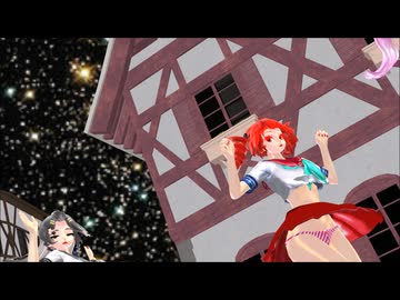 【MMD】私の終電【重音テト　小春音アミ】