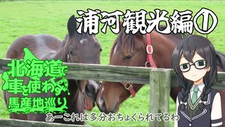 北海道で車を使わずバ産地めぐり　二日目[3/5]『君を訪ねて400里』 浦河観光編１