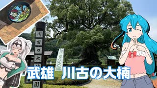 雨晴はうのドライブ　武雄　川古の大楠公園