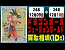 《2枚》ドラゴンボールFW 買取相場｜12月09日～12月10日 ＜200円以上騰落＞ #ドラゴンボールスーパーカードゲームフュージョンワールド