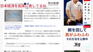日本経済を如実に表してますね　脱毛サロン「アリシアクリニック」経営法人が破産、債権者は9万人超