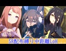 【SR&配布縛り】ウマ娘 リーグオブヒーローズ中距離レースピックアップ【育成ランクUE5】