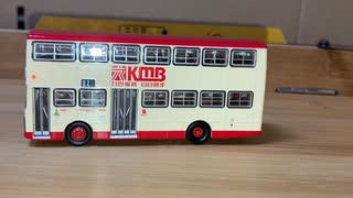Unboxing 微影城市 KMB02 合金車仔  九巴 丹尼士喝采 (92) タイニー　デニス　ジュビラント　九龍バス　Tiny KMB Dennis Jubilant Scale:1/110