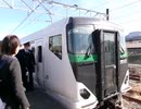 御殿場駅列車行き来様子
