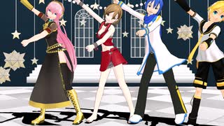 【鏡音レン／巡音ルカ】夜空の歌【KAITO／MEIKO】MMM