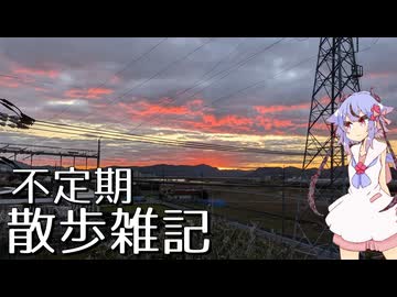 不定期散歩雑記_21 - 暗い朝