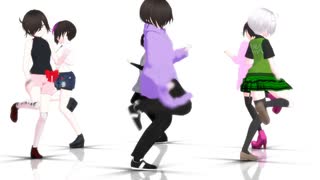 【MMD】全員Girls