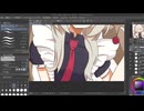 Xとpixivにアップする絵をのんびり描く配信2024.12.14