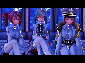 【MMD】　　　ライアーダンス　　 ミク・テト・リン