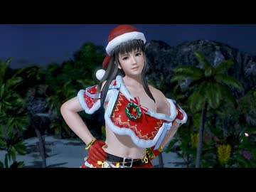 [DOAXVV]サンタヒトミがロッククライミング