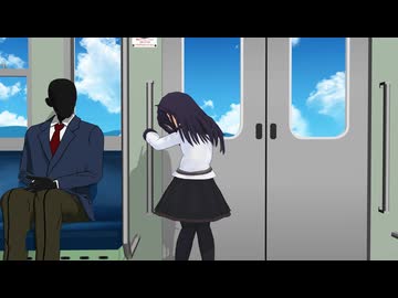 【MMD艦これ】暁「ある日の学校・おまけ」通学中だから我慢…【紳士向け】