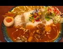 ＃あいがけ　＃カレー　＃シーフード　＃チキン　＃マンゴージュース