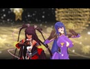 対魔忍MMD 秋山凜子と水城ゆきかぜ　LADY CRAZY