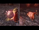 【無双OROCHI２ Ultimate】【リョナ】【阿国】【衣装3】 岩石ドッジボール