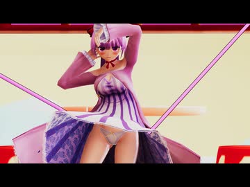 【東方MMD】パチュリーで『シニカルナイトプラン』（吊るしver）