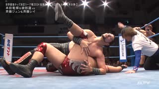 2024/12/8　世界最強タッグ決定リーグ戦2024＜優勝決定戦＞　12.8後楽園ホール　第2試合