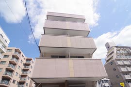 駅前町アビタシオン岡山駅近くのお部屋 音が響きにくい間取りオシャレな１Kマンション　
