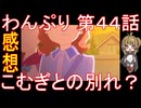 【アニメ感想】わんぷり44話「こむぎとの別れ？」わんだふるぷりきゅあ！