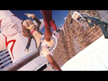 【MMD艦これ】エンヴィキャットウォーク ／Envy Catwalk【熊野・龍驤・黒潮・U-511・フレッチャー・江風】