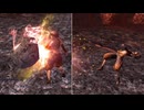 【無双OROCHI２ Ultimate】【リョナ】【くのいち】【衣装4】 岩石ドッジボール