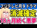 フジテレビ月９ドラマ消滅確定!?18ヵ月続く悪夢のような視聴率がヤバい。。。【海のはじまり 真夏のシンデレラ ONE DAY 君が心をくれたから 366日】
