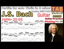 [Speed Up]J.S. Bach Electric Guitar BWV1002 Partita No. 1 for Solo Violin in B Minor, Ib. Double