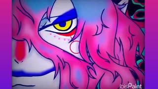 【タイムラプス】モノノ怪ファンアート「彩りの虚ろ」