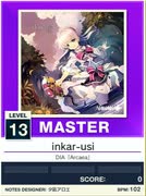 【譜面確認用】 inkar-usi MASTER 【チュウニズムNEW外部出力】